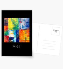 Masterpiece - ART. Abstract. Postcards