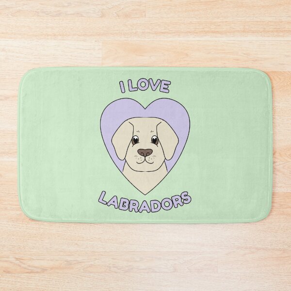 Item preview, I LOVE LABRADORS designed and sold by HugSomeNettles.