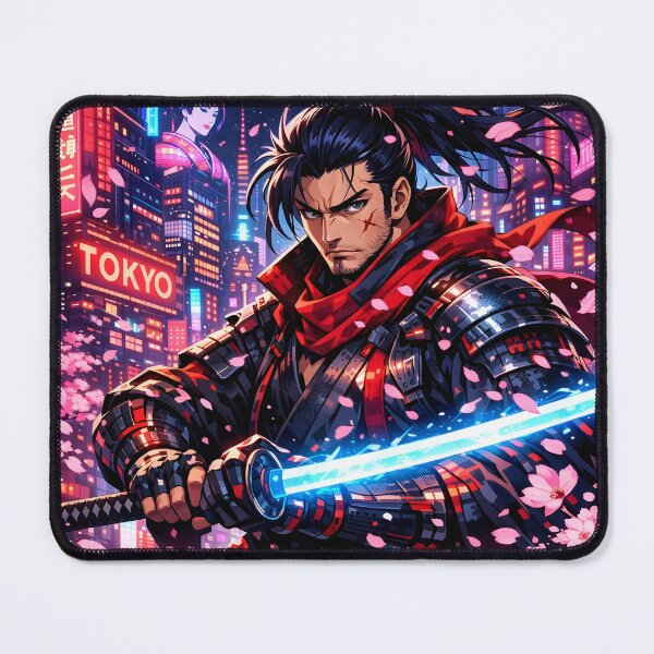Item preview, Cyberpunk Samurai designed and sold by 27Stickers.