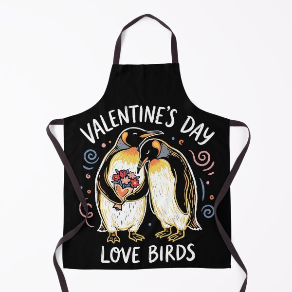 Item preview, Cute Penguins Love Birds Valentine Bouquet Illustration designed and sold by zzz888.