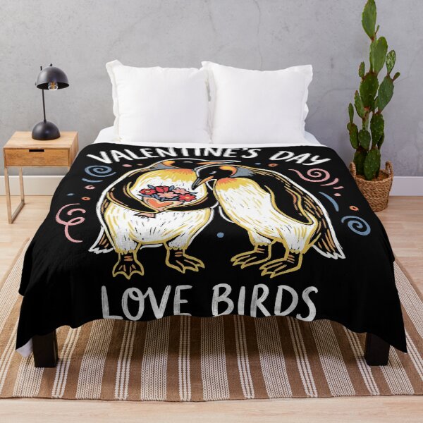 Item preview, Cute Penguins Love Birds Valentine Bouquet Illustration designed and sold by zzz888.