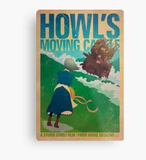 Howl's Moving Castle Metal Print