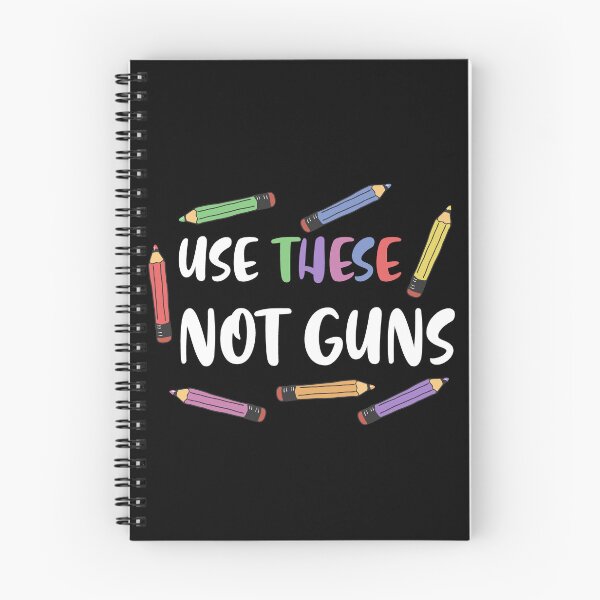 Item preview, pencils not guns designed and sold by FandomizedRose.