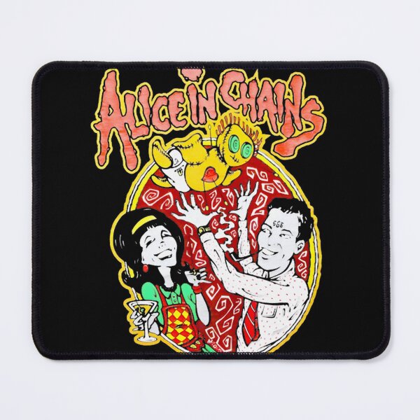 Item preview, Grunge Rock Alice In Chains Vintage Band Art, Merch By Amazon, Redbubble, Teepublic, Limited Editio designed and sold by WaddleWonders.