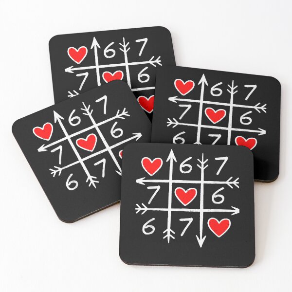 Item preview, Six Seven 67 Meme 6 7 Valentines Day Heart Men Women Kids designed and sold by MatherFisher.