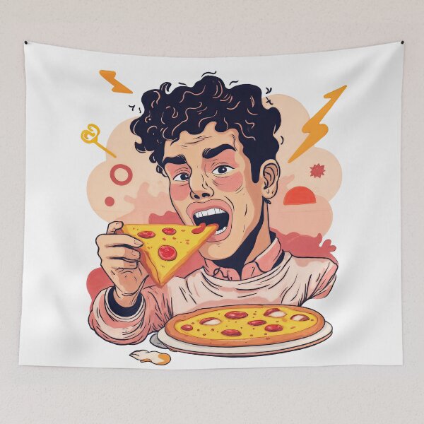 Item preview, Pizza Bliss: A Slice of Pure Joy designed and sold by ForeverPrintsOK.