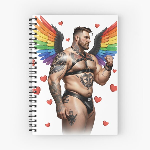 Item preview, Rainbow Valentine Cupid designed and sold by Black Rainbow Studios.