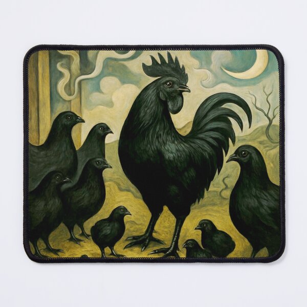 Item preview, Ayam Cemani chicken#6 designed and sold by Helios Be. Lavsh.