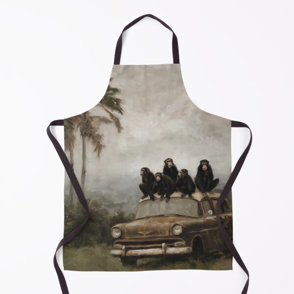 Item preview, Monkeys on an Old Car designed and sold by lautir.