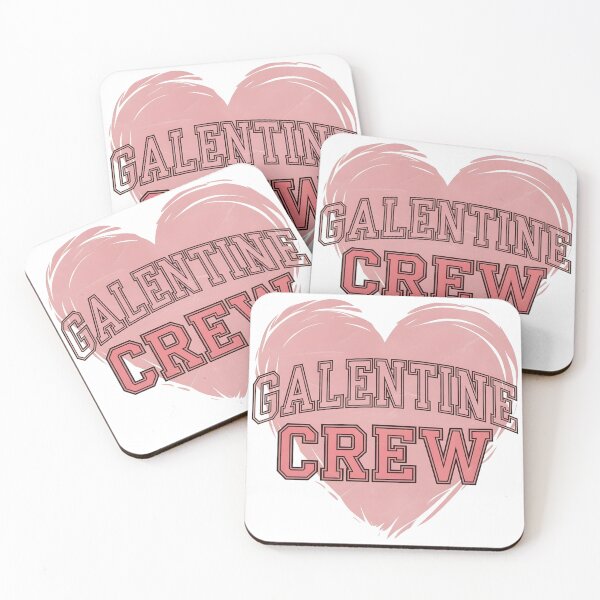 Item preview, Galentine Crew – Pink Heart Varsity Girl Gang Friendship Valentine Design designed and sold by Happy'CLICK'.