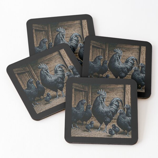 Item preview, Ayam Cemani chicken#7 designed and sold by Helios Be. Lavsh.