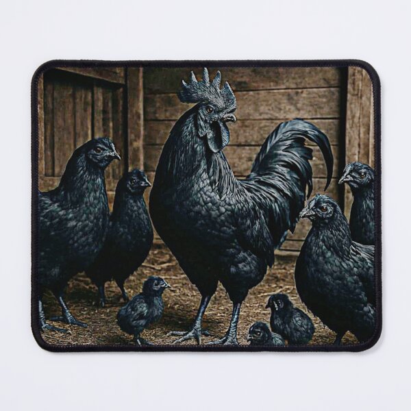 Item preview, Ayam Cemani chicken#7 designed and sold by Helios Be. Lavsh.