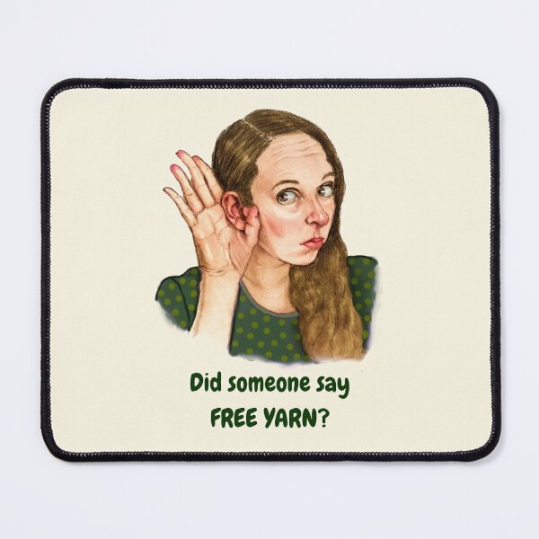 Item preview, Did Someone Say FREE YARN? Knitting, Crochet Hobby designed and sold by JoyfulWhimsy.