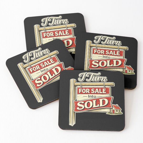 Item preview, I Turn For Sale Into Sold — Funny Realtor & Real Estate Agent Shirt designed and sold by Laughprints.