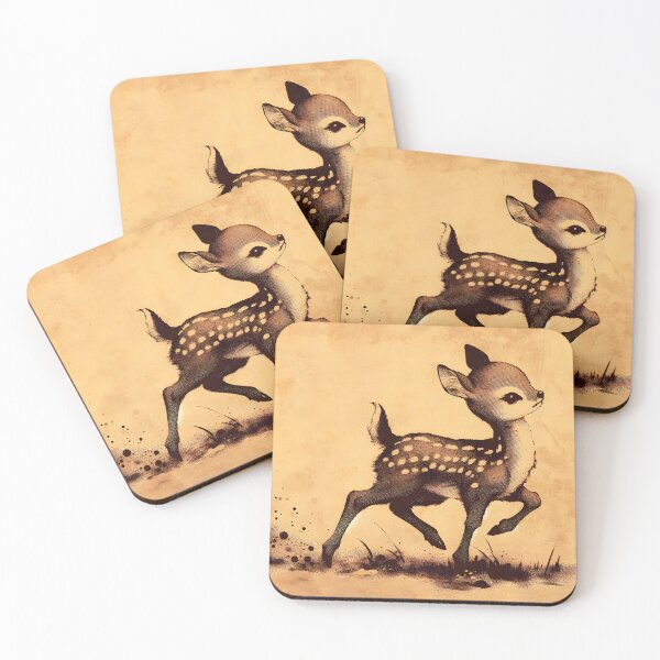 Item preview, Cute Baby Deer, Ai Generated Art  designed and sold by ACC .