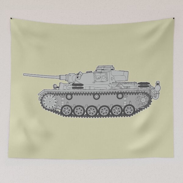 Item preview, Blitzkrieg tank Pz-III German medium tank from WW2 designed and sold by FAawRay.