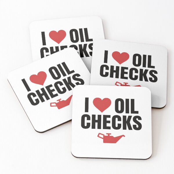 Item preview, Cute Automotive Enthusiast I Love Oil Checks  designed and sold by GridText.