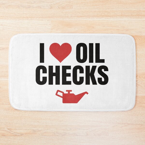 Item preview, Cute Automotive Enthusiast I Love Oil Checks  designed and sold by GridText.