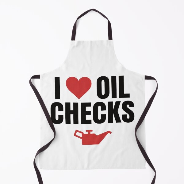 Item preview, Cute Automotive Enthusiast I Love Oil Checks designed and sold by GridText.