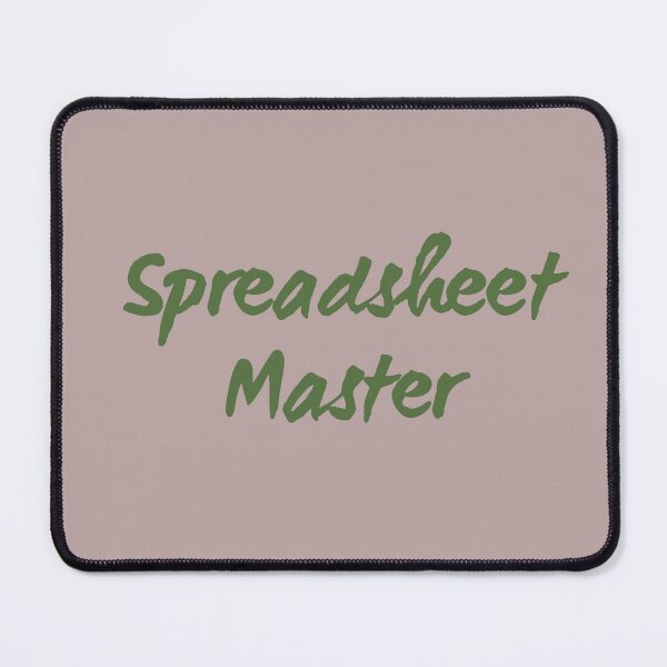 Item preview, Spreadsheet Master - Funny Excel Geek & Professional Accountant Design designed and sold by arceeddesign.