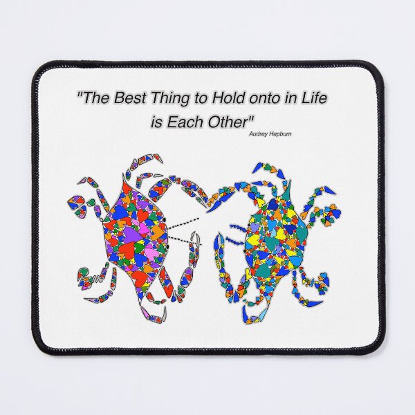 Item preview, Blue Crab Love - Hold Onto Each Other designed and sold by Colleen Macomber.