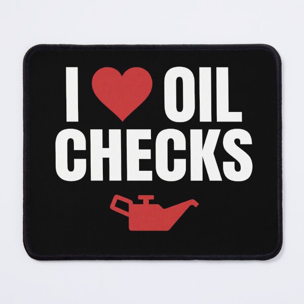Item preview, Funny Mechanic Saying I Love Oil Checks Automotive jokes designed and sold by GridText.