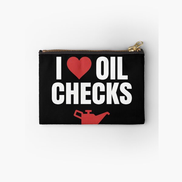 Item preview, Funny Mechanic Saying I Love Oil Checks Automotive jokes designed and sold by GridText.