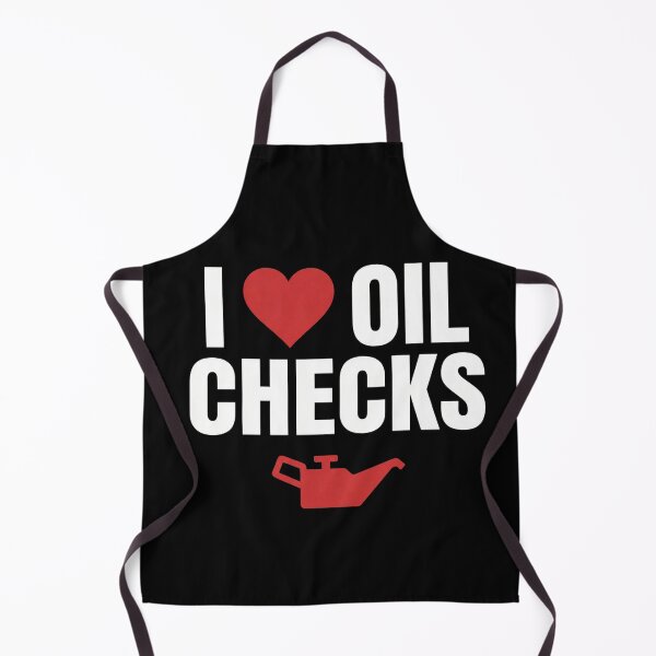 Item preview, Funny Mechanic Saying I Love Oil Checks Automotive jokes designed and sold by GridText.