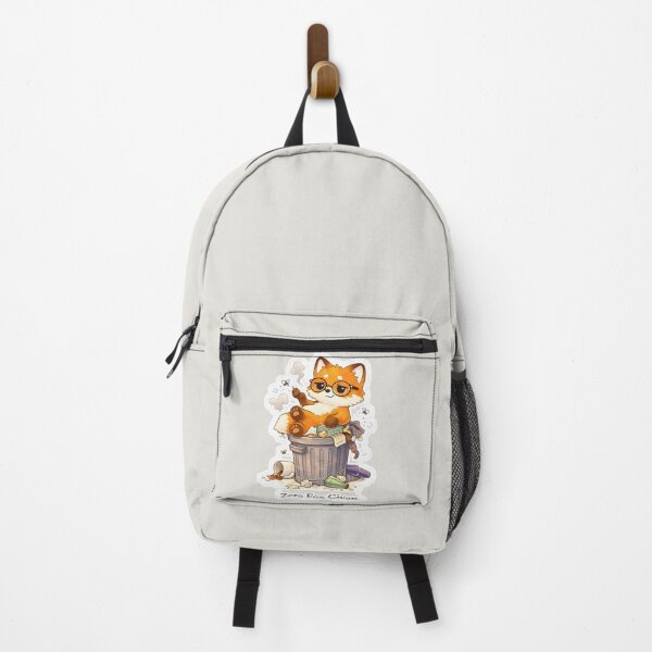 Item preview, Zero Fox Given Funny Fox Trash Can Humor designed and sold by Still Breathing Studio.