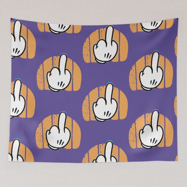 Item preview, Middle Finger Hand – Rebellious Gesture with Attitude designed and sold by AstronautMerch.