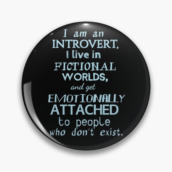 Item preview, introvert, fictional worlds, fictional characters #2 designed and sold by FandomizedRose.