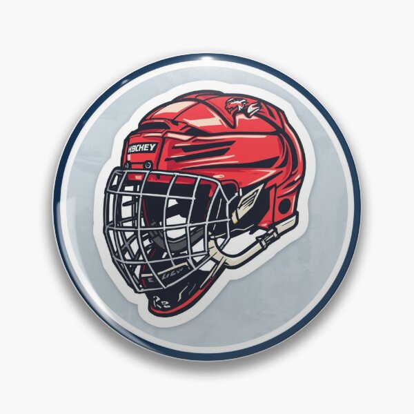 Item preview, Winter Sports Hockey Helmet Sticker  designed and sold by colorleafz.