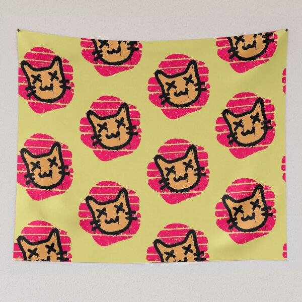 Item preview, Graffiti Cat Face – Urban Style Cat Face designed and sold by AstronautMerch.