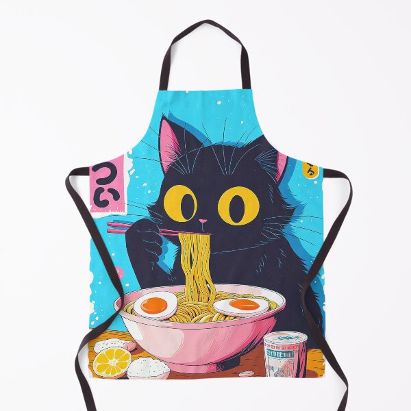 Item preview, Purrfect Noodle Time designed and sold by Retro Type.