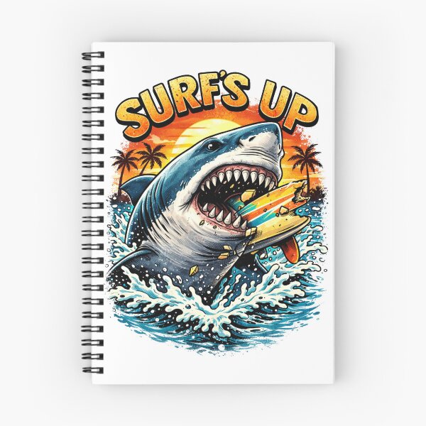 Artikelvorschau, Surfboard Slayer – Shark Art entworfen und verkauft von coolasfuc.