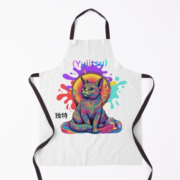 Item preview, colorful cat designed and sold by MYTHICAL ME.