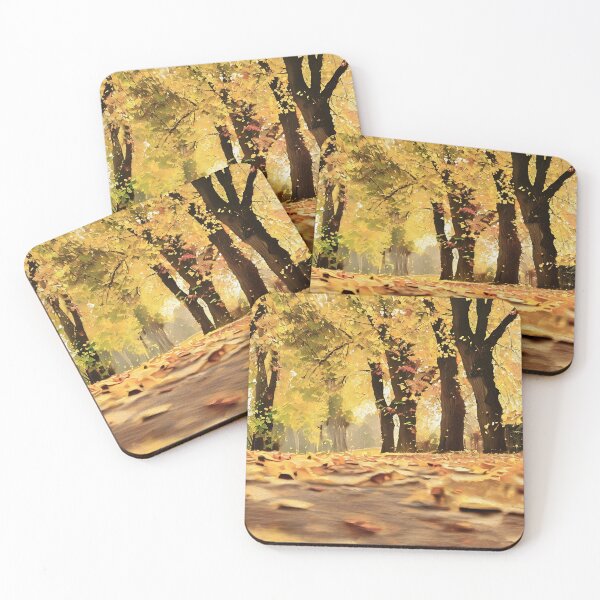 Item preview, Country Road in Fall designed and sold by tomorrowsart.