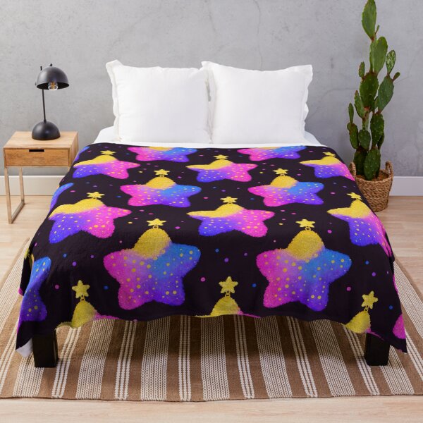 Item preview, Cosmic Star Balloon Moon Confetti Pattern designed and sold by bubblegoth.