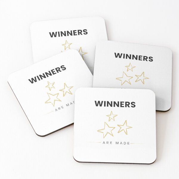 Item preview, Winners Are Made – Minimal Motivation Quote Design designed and sold by Hayir Design.