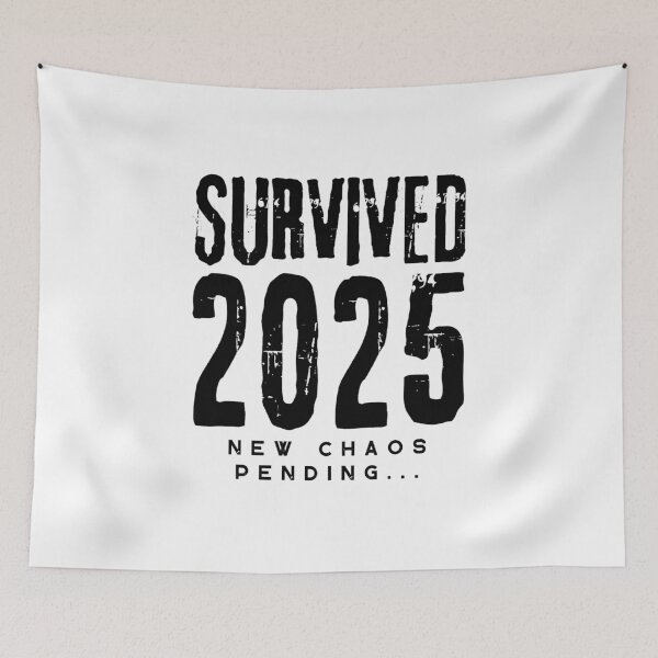 Item preview, Survived 2025 New Chaos Pending - Funny Survivor Collection designed and sold by Artycom.