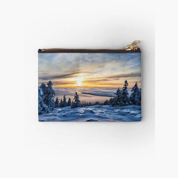 Item preview, Snowy Winter Sunset designed and sold by tomorrowsart.