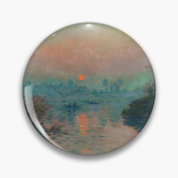 Item preview, Copy of Ships Riding on the Seine at Rouen by Claude Monet: Nautical Impressionist Poster designed and sold by artofuniverse.