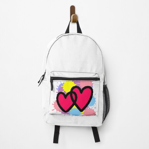 Item preview, Two Red Hearts – Colorful Design of Love and Positive Vibes designed and sold by AstronautMerch.