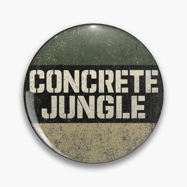 Item preview, Concrete Jungle – Urban Jungle Electronic Music Emblem designed and sold by |TRSSHOP|.