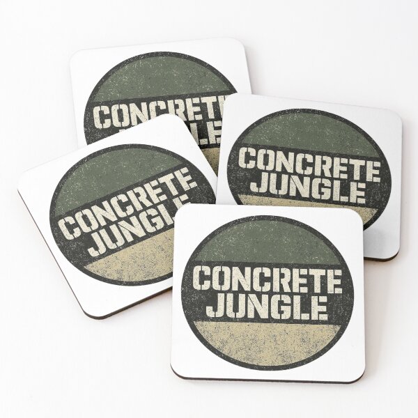 Item preview, Concrete Jungle – Urban Jungle Electronic Music Emblem designed and sold by |TRSSHOP|.