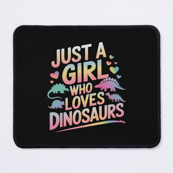 Item preview, Dinosaur Just a Girl Who Loves Dinosaurs designed and sold by DigitaldeligArt.