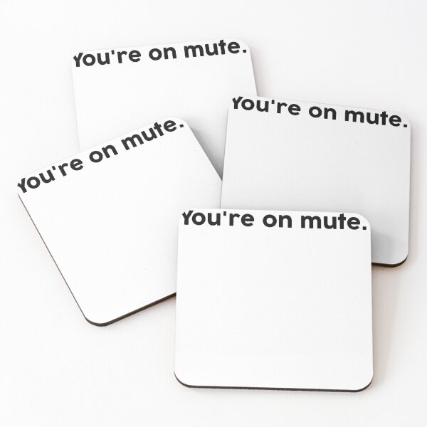 Item preview, You're on mute. designed and sold by ChromaWears.