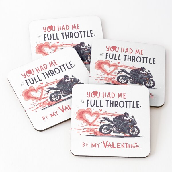 Item preview, You Had Me at Full Throttle – Special Valentine's Edition designed and sold by TwoWheels-shop.