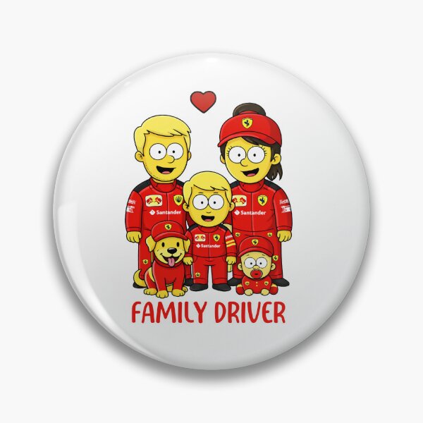 Item preview, Portrait of the pilot family! designed and sold by Racing Art Store 2025.