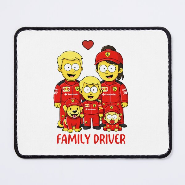 Item preview, Portrait of the pilot family! designed and sold by Racing Art Store 2025.